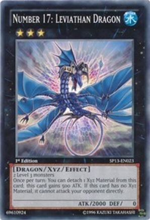 Number 17: Leviathan Dragon (SP13-EN023) - Star Pack 2013 Unlimited