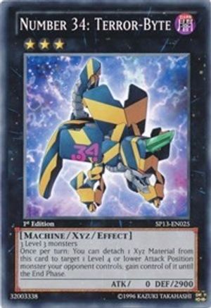 Number 34: Terror-Byte (SP13-EN025) - Star Pack 2013 1st Edition