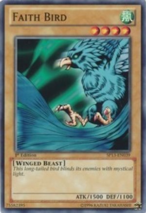 Faith Bird (SP13-EN039) - Star Pack 2013 1st Edition