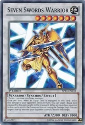 Seven Swords Warrior (SP13-EN048) - Star Pack 2013 1st Edition