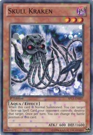 Skull Kraken (Starfoil) (SP13-EN007) - Star Pack 2013 1st Edition