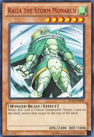 Raiza the Storm Monarch (Red) (DL14-EN008) - Duelist League Promo Unlimited