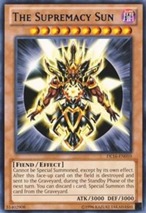 The Supremacy Sun (Blue) (DL16-EN010) - Duelist League Promo Unlimited