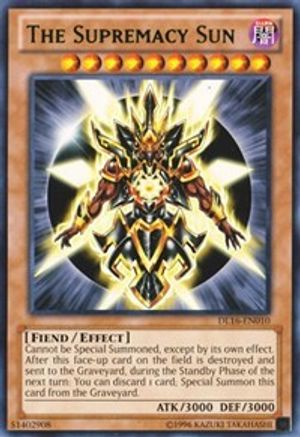 The Supremacy Sun (Green) (DL16-EN010) - Duelist League Promo Unlimited