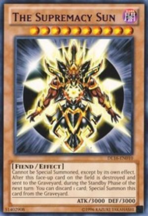 The Supremacy Sun (Purple) (DL16-EN010) - Duelist League Promo Unlimited