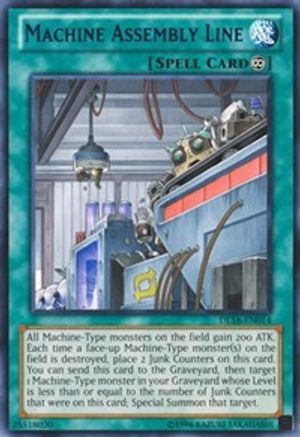 Machine Assembly Line (Blue) (DL16-EN014) - Duelist League Promo Unlimited