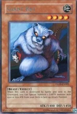 Giant Rat (Silver) (DL09-EN005) - Duelist League Promo Unlimited