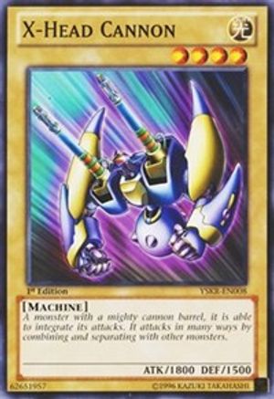 X-Head Cannon (YSKR-EN008) - Starter Deck: Kaiba Reloaded Unlimited