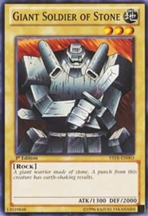 Giant Soldier of Stone (YSYR-EN003) - Starter Deck: Yugi Reloaded Unlimited