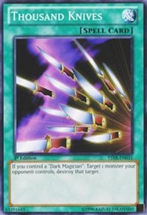 Thousand Knives (YSYR-EN031) - Starter Deck: Yugi Reloaded Unlimited