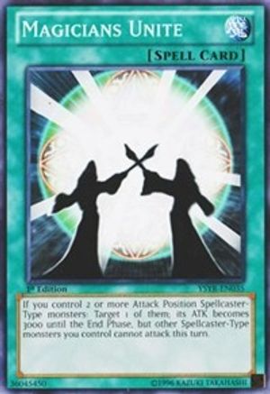 Magicians Unite (YSYR-EN035) - Starter Deck: Yugi Reloaded 1st Edition