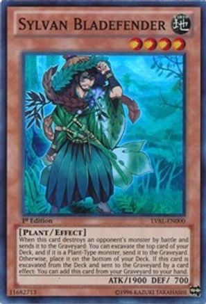 Sylvan Bladefender (LVAL-EN000) - Legacy of the Valiant 1st Edition