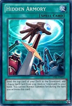 Hidden Armory (AP01-EN012) - Astral Pack 1 Unlimited