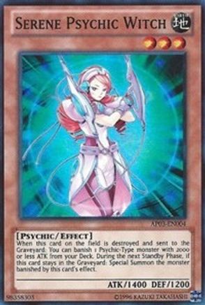 Serene Psychic Witch (AP03-EN004) - Astral Pack 3 Unlimited