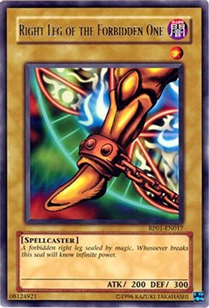 Right Leg of the Forbidden One (RP01-EN017) - Retro Pack 1 Unlimited