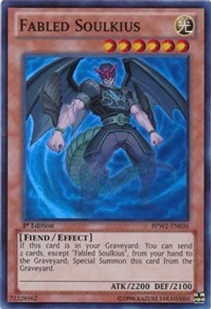 Fabled Soulkius (BPW2-EN036) - Battle Pack 2: War of the Giants – Round 2 1st Edition