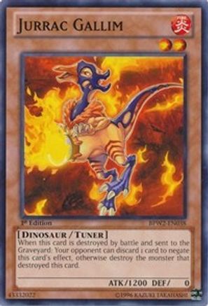 Jurrac Gallim (BPW2-EN038) - Battle Pack 2: War of the Giants – Round 2 1st Edition