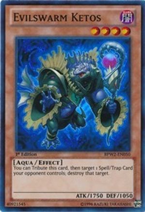 Evilswarm Ketos (BPW2-EN050) - Battle Pack 2: War of the Giants – Round 2 1st Edition