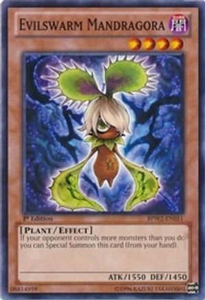 Evilswarm Mandragora (BPW2-EN051) - Battle Pack 2: War of the Giants – Round 2 1st Edition
