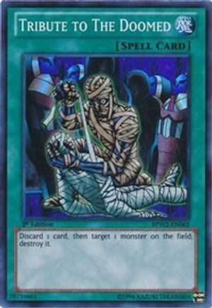 Tribute to The Doomed (BPW2-EN065) - Battle Pack 2: War of the Giants – Round 2 1st Edition