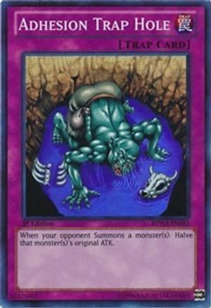 Adhesion Trap Hole (BPW2-EN083) - Battle Pack 2: War of the Giants – Round 2 1st Edition