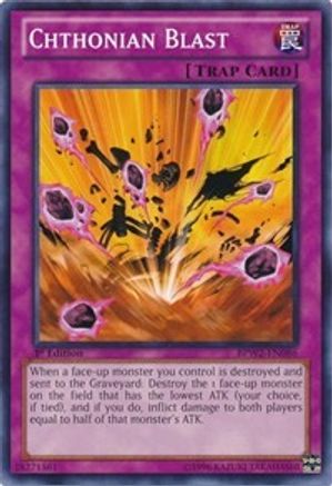 Chthonian Blast (BPW2-EN086) - Battle Pack 2: War of the Giants – Round 2 1st Edition