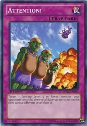 Attention! (BPW2-EN090) - Battle Pack 2: War of the Giants – Round 2 1st Edition
