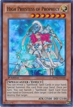 High Priestess of Prophecy (BPW2-EN100) - Battle Pack 2: War of the Giants – Round 2 1st Edition