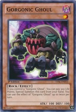 Gorgonic Ghoul (LVAL-EN013) - Legacy of the Valiant 1st Edition