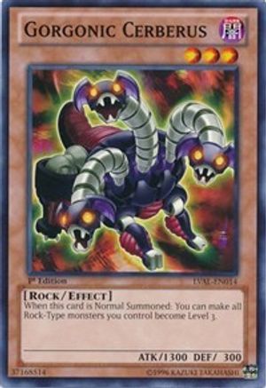 Gorgonic Cerberus (LVAL-EN014) - Legacy of the Valiant Unlimited