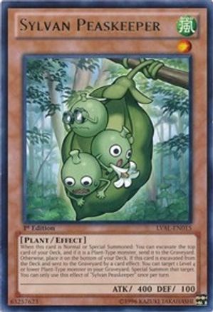 Sylvan Peaskeeper (LVAL-EN015) - Legacy of the Valiant 1st Edition