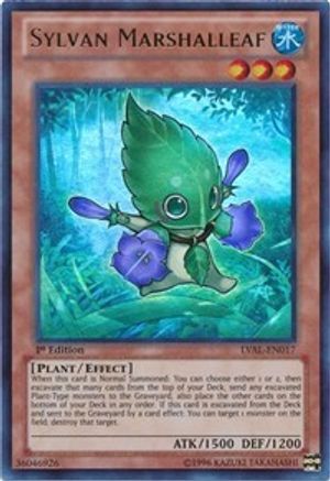 Sylvan Marshalleaf (LVAL-EN017) - Legacy of the Valiant 1st Edition