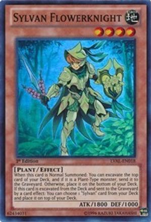 Sylvan Flowerknight (LVAL-EN018) - Legacy of the Valiant 1st Edition