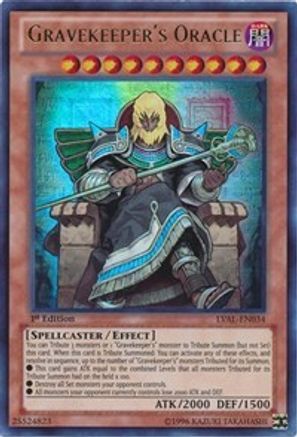 Gravekeeper's Oracle (LVAL-EN034) - Legacy of the Valiant Unlimited