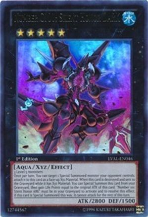 Number C101: Silent Honor DARK (LVAL-EN046) - Legacy of the Valiant Unlimited