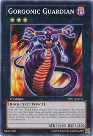 Gorgonic Guardian (LVAL-EN051) - Legacy of the Valiant 1st Edition