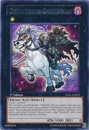 Ghostrick Dullahan (LVAL-EN053) - Legacy of the Valiant 1st Edition