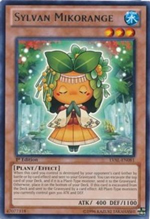 Sylvan Mikorange (LVAL-EN081) - Legacy of the Valiant 1st Edition