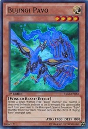 Bujingi Pavo (LVAL-EN083) - Legacy of the Valiant 1st Edition