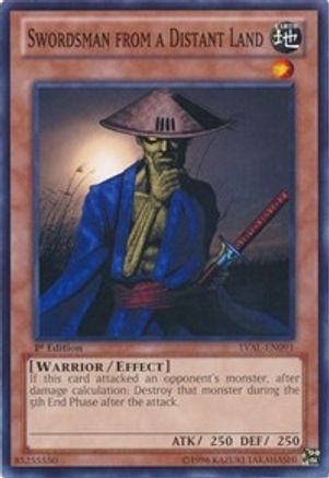 Swordsman from a Distant Land (LVAL-EN091) - Legacy of the Valiant Unlimited