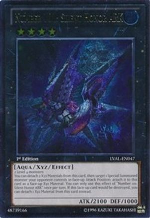 Number 101: Silent Honor ARK (UTR) (LVAL-EN047) - Legacy of the Valiant 1st Edition