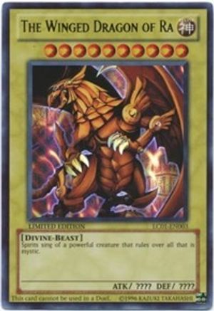 The Winged Dragon of Ra (LC01-EN003) - Legendary Collection 1 Limited