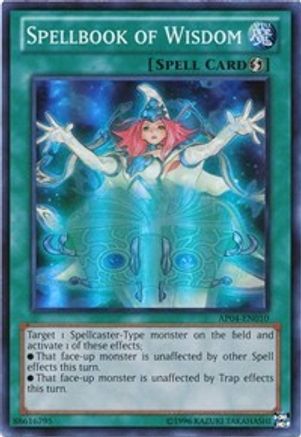 Spellbook of Wisdom (AP04-EN010) - Astral Pack 4 Unlimited