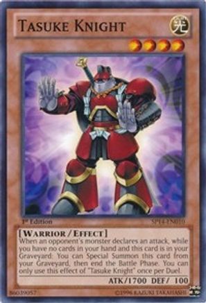 Tasuke Knight (SP14-EN010) - Star Pack 2014 1st Edition