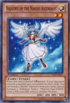 Valkyrie of the Nordic Ascendant (SP14-EN047) - Star Pack 2014 1st Edition