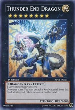 Thunder End Dragon (SP14-EN021) - Star Pack 2014 1st Edition