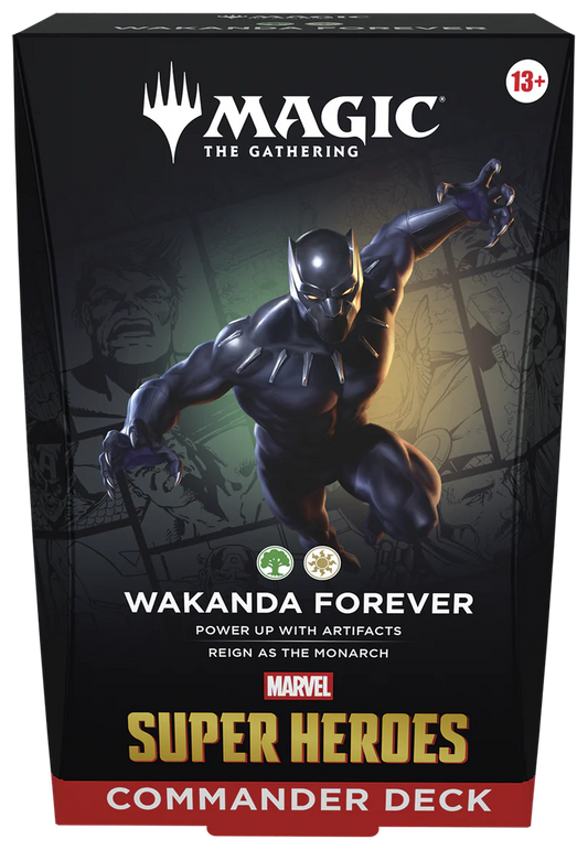 Magic The Gathering Marvel Super Heroes Commander Deck (Wakanda Forever)