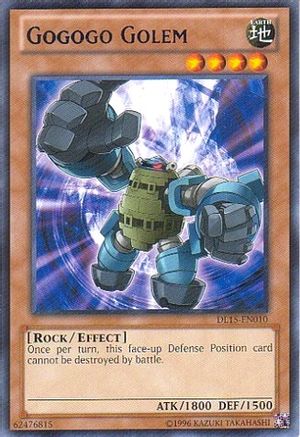 Gogogo Golem (Blue) (DL15-EN010) - Duelist League Promo Unlimited