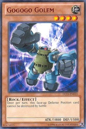 Gogogo Golem (Red) (DL15-EN010) - Duelist League Promo Unlimited