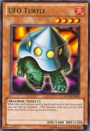 UFO Turtle (Green) (DL12-EN002) - Duelist League Promo Unlimited